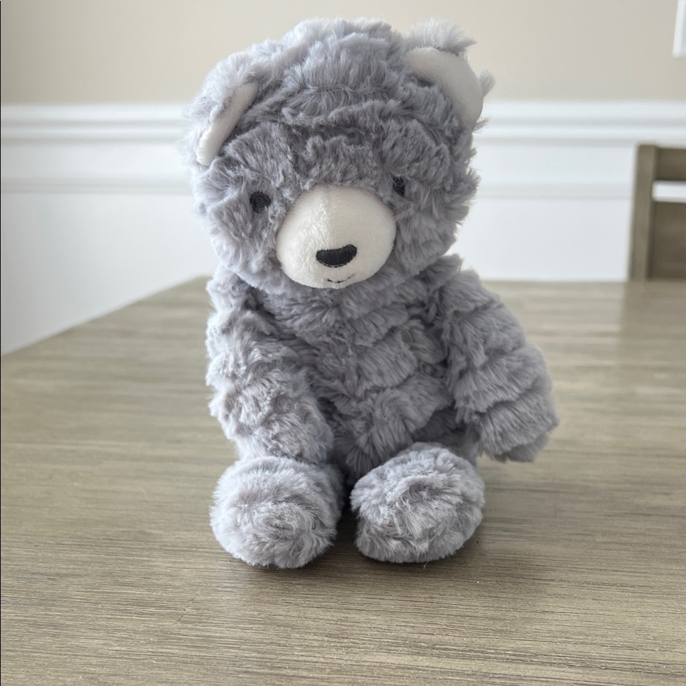 Gray Plush Bear Stuffed Animal